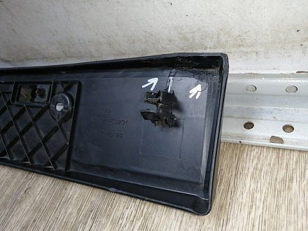 AA045183; Площадка под номер (52114-48190) для Lexus RX III (2009 — 2012)/БУ; Оригинал; Р1, Мелкий дефект; 