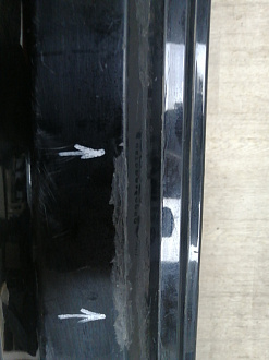 AA045477; Бампер задний; под паркт. (86611-M0000) для Hyundai Creta I (2016-2021)/БУ; Оригинал; Р2, Удовлетворительное; 