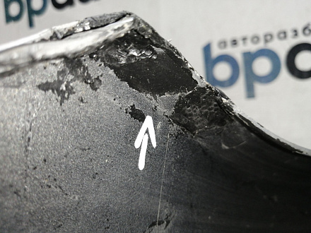 AA045408; Бампер передний; без паркт.; без омыват. (13225746) для Opel Astra/БУ; Оригинал; Р1, Мелкий дефект; 