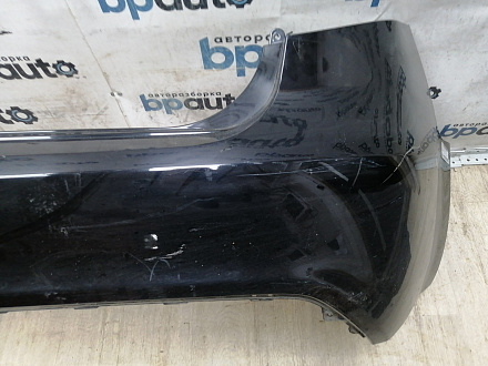 AA046120; Бампер задний; без паркт. (86611-4Y000) для Kia Rio III Sedan (2011- 2015)/БУ; Оригинал; Р1, Мелкий дефект; 