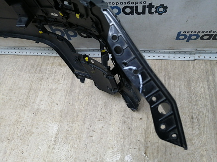 AA045876; Бампер передний; под паркт.; под омыват. (J8A2-17F003-GAW) для Land Rover Range Rover Velar L560 (2017 - 2023)/БУ; Оригинал; Р1, Мелкий дефект; 