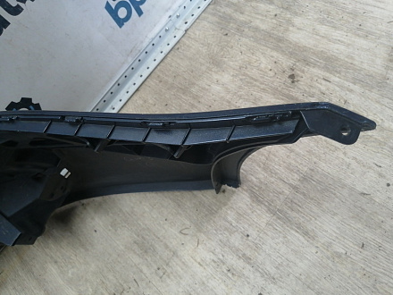 AA044497; Бампер передний; без паркт.; под омыват. (1K0807221D) для Volkswagen Jetta V (2005- 2010)/БУ; Оригинал; Р1, Мелкий дефект; 