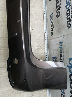 AA046224; Бампер задний; под паркт. (1T0807417K) для Volkswagen Touran II (2010-2015)/БУ; Оригинал; Р1, Мелкий дефект; 