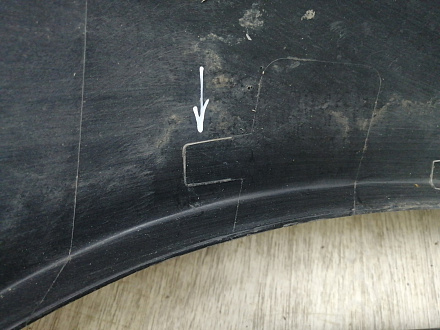 AA044985; Бампер передний; без паркт.; без омыват. (86511-2H000) для Hyundai Elantra IV (HD) (2006-2011)/БУ; Оригинал; Р2, Удовлетворительное; 