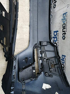 AA045881; Бампер передний; под паркт.; под омыват. (J8A2-17F003-GAW) для Land Rover Range Rover Velar L560 (2017 - 2023)/БУ; Оригинал; Р1, Мелкий дефект; 