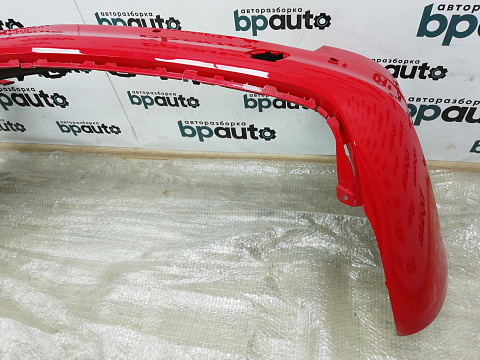 Фотография детали AA009587; Бампер задний, под хром молдинг; под паркт. (13368934) для Opel Astra J рест. Wagon (2012 - 2015)/БУ; Оригинал; Р0, Хорошее; (GBH, 63U) Красный. Фото номер 5