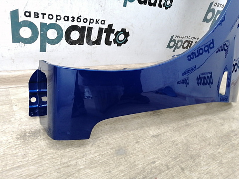 Фотография детали AA014462; Крыло переднее левое, с отв. под поворотник (66311-4L000) для Hyundai/Нов с деф; Неоригинал; Р0, Хорошее; Синий с перл. (WGM). Фото номер 3
