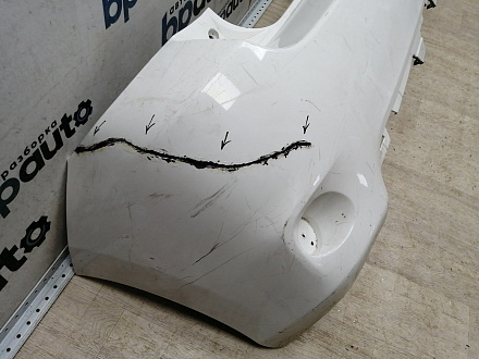 AA045800; Бампер задний; без паркт. (52159-02610) для Toyota Auris I рест. (2010- 2013)/БУ; Оригинал; Р2, Удовлетворительное; 