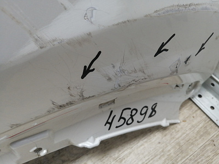 AA045898; Бампер передний; под паркт.; под омыват. (52119-78010) для Lexus NX (2014-2017)/БУ; Оригинал; Р1, Мелкий дефект; 