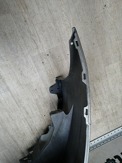 AA045680; Бампер передний; без паркт.; без омыват. (52119-02680) для Toyota Auris I (2007- 2010)/БУ; Оригинал; Р1, Мелкий дефект; 