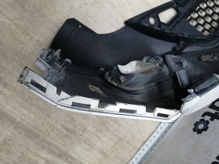 AA045684; Бампер передний, Track-Field; без паркт.; под омыват. (5N0807221T) для Volkswagen Tiguan I рест. (2011- 2016)/БУ; Оригинал; Р1, Мелкий дефект; 