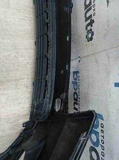 AA045949; Бампер передний; под паркт.; под омыват. (52119-0E220) для Toyota Highlander III (2014 — 2016)/БУ; Оригинал; Р1, Мелкий дефект; 