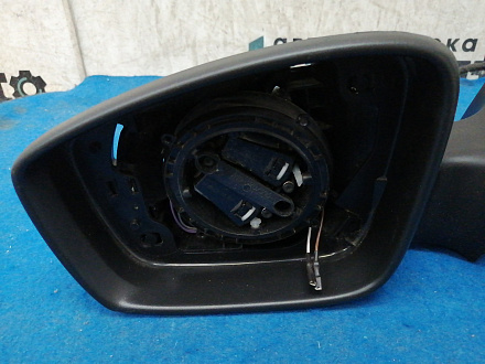 AA034896; Зеркало левое, без повторителя поворота (6RU 857 501) для Volkswagen Polo/БУ; Оригинал; Р1, Мелкий дефект; 