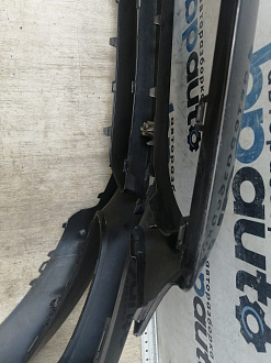 AA045460; Бампер передний; под паркт.; без омыват. (A2058800125) для Mercedes-Benz C-klasse IV (W205) (2014-2018)/БУ; Оригинал; Р1, Мелкий дефект; 