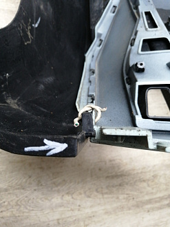 AA045854; Бампер передний; под паркт.; без омыват. (602002155AA) для Omoda C5 (2022- н.в.)/БУ; Оригинал; Р1, Мелкий дефект; 