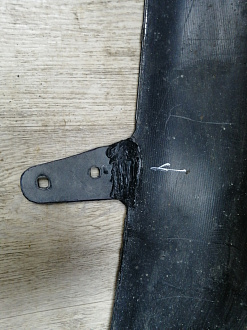 AA045245; Бампер задний; без паркт. (52159-12A30) для Toyota Corolla 150 (2006-2009)/БУ; Оригинал; Р2, Удовлетворительное; 