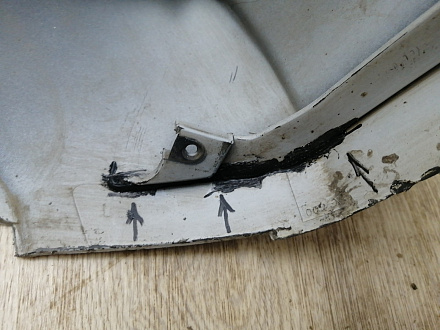 BA000158; Бампер передний; под паркт.; под омыват. (8K0 807 437 AC) для Audi A4 B8/БУ; Оригинал; Р2, Удовлетворительное; 