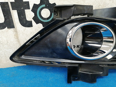 Фотография детали AA032748; Накладка ПТФ правая (DS73-19952) для Ford Mondeo/БУ; Оригинал; Р1, Мелкий дефект; . Фото номер 4