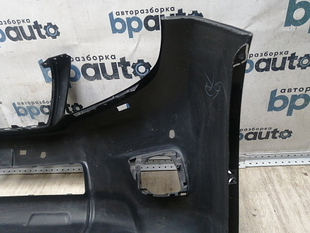 AA046186; Бампер передний; под паркт.; под омыват. (52119-60E01) для Toyota Land Cruiser Prado 150 (2010 — 2013)/БУ; Оригинал; Р1, Мелкий дефект; 