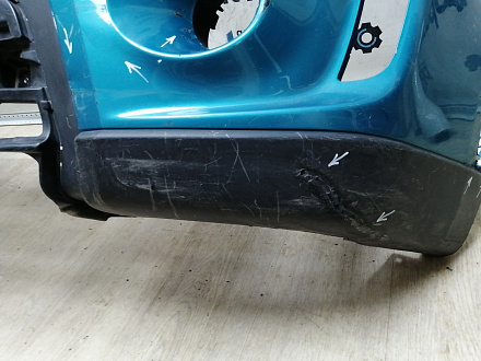 AA045371; Бампер передний; без паркт.; без омыват. (71711-54P) для Suzuki Vitara II (2014 — 2019)/БУ; Оригинал; Р2, Удовлетворительное; 