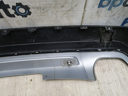 AA046300; Юбка заднего бампера; под паркт. (51127303803) для BMW Х1 I (E84) рест. (2012-2015)/БУ; Оригинал; Р1, Мелкий дефект; 