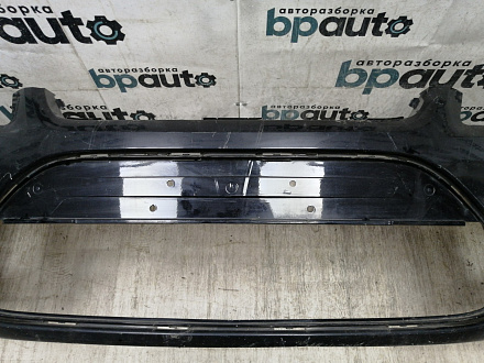 BA000084; Бампер передний; без паркт.; без омыват. (8M51-17757-AW) для Ford Focus/БУ; Оригинал; Р1, Мелкий дефект; 