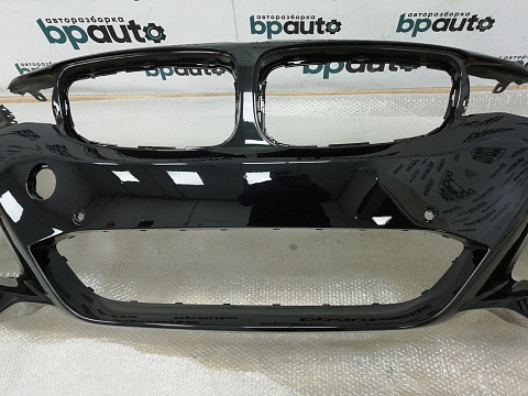 Фотография детали AA010291; Бампер передний, М-пакет (5111 8056857) для BMW 3 серия F34/БУ; Оригинал; Р0, Хорошее; (475) Черный перламутр {Black Sapfir}. Фото номер 3