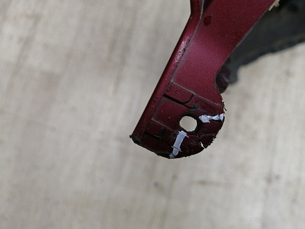 AA044990; Бампер передний; под паркт.; под омыват. (95122388) для Opel Mokka (2012 - 2015)/БУ; Оригинал; Р1, Мелкий дефект; 