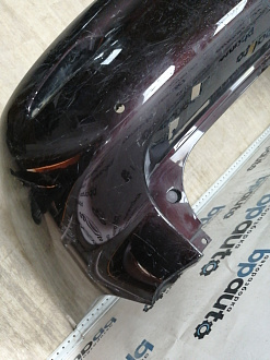 AA045384; Бампер задний, под накладку; под паркт. (85022-1LA0H) для Infiniti QX80 I рест. (2014-2017)/БУ; Оригинал; Р1, Мелкий дефект; 