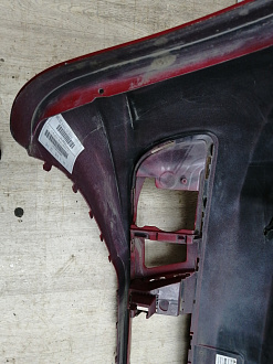 AA045701; Бампер передний; без паркт.; под омыват. (1T0 807 221 M) для Volkswagen Touran II (2010-2015)/БУ; Оригинал; Р2, Удовлетворительное; 