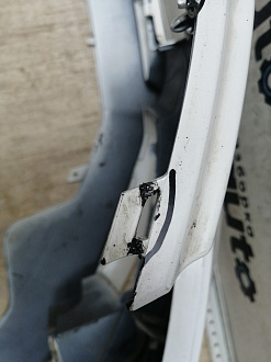 AA045645; Бампер передний; без паркт.; под омыват. (8K0 807 437 A) для Audi A4 B8/БУ; Оригинал; Р1, Мелкий дефект; 