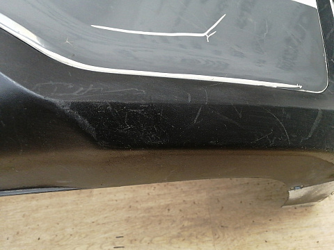 Фотография детали AA042877; Бампер задний; без паркт. (86611-H5000) для Hyundai Solaris II (2017- 2020)/БУ; Оригинал; Р2, Удовлетворительное; . Фото номер 12