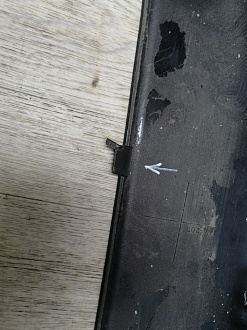 AA045598; Бампер передний; под паркт.; под омыват. (8K0 807 437 AC) для Audi A4 B8/БУ; Оригинал; Р1, Мелкий дефект; 