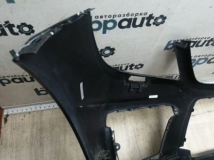 AA045781; Бампер передний, AMG; под паркт.; под омыват. (A1668854425) для Mercedes-Benz M-klasse III (W166) (2011-2015)/БУ; Оригинал; Р1, Мелкий дефект; 