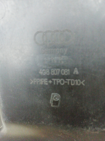 Фотография детали AA000791; Накладка передней панели (4G8 807 081 A) для Audi A7 I Sportback (2010-2014)/Нов; Оригинал; . Фото номер 2