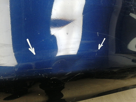 AA045921; Бампер задний; без паркт. (52159-12B30) для Toyota Corolla 150 рест. (2010-2013)/БУ; Оригинал; Р2, Удовлетворительное; 