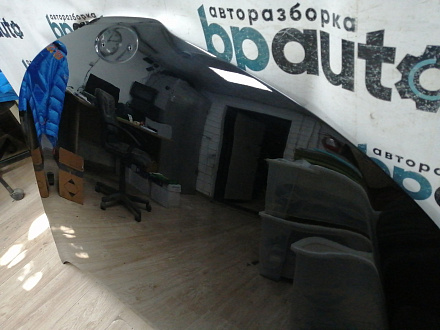 AA044285; Капот (66400-4Y000) для Kia Rio/Нов с деф; Неоригинал; Р1, Мелкий дефект; Черный (MZH)