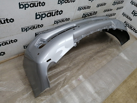 AA018817; Бампер передний; под паркт.; под омыват. (52119-60E11) для Lexus GX460 II (2009 — 2013)/БУ; Оригинал; Р0, Хорошее; (1F2) Серебро металик