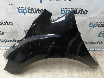 AA045205; Крыло переднее левое, без указателя поворота (EG2152210F) для Mazda CX-7/БУ; Оригинал; Р1, Мелкий дефект; 