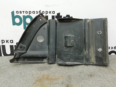 Фотография детали AA007242; Пыльник заднего бампера левый (85065-1LB0A) для Nissan Patrol VI (Y62) (2010-2014)/БУ; Оригинал; Р0, Хорошее; . Фото номер 2