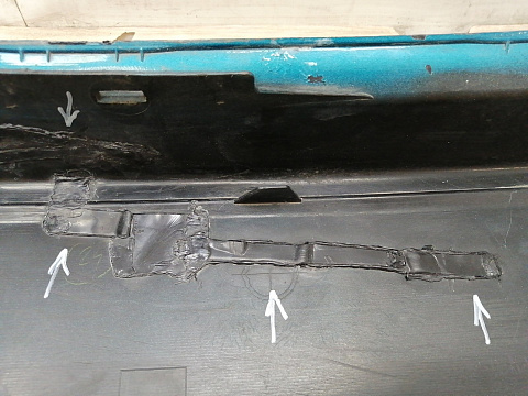 Фотография детали AA038475; Бампер задний; без паркт. (71811-54P) для Suzuki Vitara II (2014 — 2019)/БУ; Оригинал; Р2, Удовлетворительное; . Фото номер 17