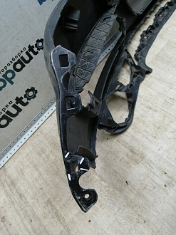 AA045534; Бампер передний; под паркт.; под омыват. (4L0 807 437 H) для Audi Q7 I рест. (2010-2015)/БУ; Оригинал; Р1, Мелкий дефект; 