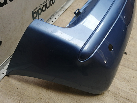AA046071; Бампер задний, узкий молдинг; под паркт. (85022-BC640) для Nissan Micra III (K12) рест. (2007-2010)/БУ; Оригинал; Р1, Мелкий дефект; 
