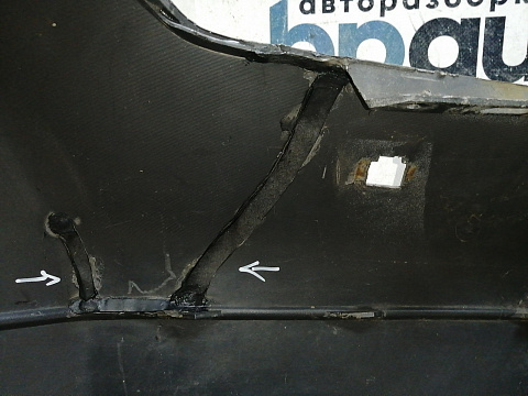 Фотография детали AA045158; Бампер передний; без паркт.; под омыват. (62022-EB340) для Nissan Pathfinder III (2004-2010)/БУ; Оригинал; Р2, Удовлетворительное; . Фото номер 13