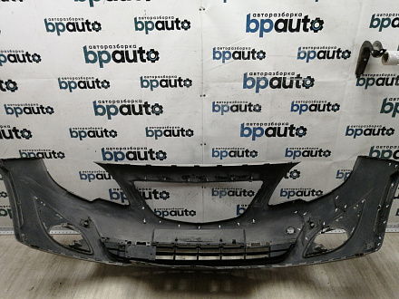 AA044722; Бампер передний; под паркт.; без омыват. (13267699) для Opel Meriva B (2010 - 2014)/БУ; Оригинал; Р2, Удовлетворительное; 