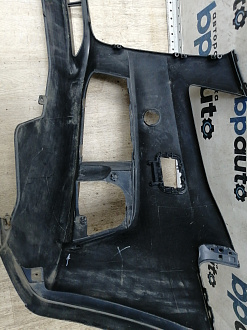 BA000155; Бампер передний; без паркт.; под омыват. (8K0 807 437 A) для Audi A4 B8/БУ; Оригинал; Р1, Мелкий дефект; 