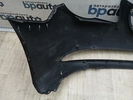 AA044983; Бампер передний; без паркт.; без омыват. (86511-2H000) для Hyundai Elantra IV (HD) (2006-2011)/БУ; Оригинал; Р1, Мелкий дефект; 