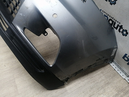 AA045986; Бампер передний; под паркт.; под омыват. (52119-0E220) для Toyota Highlander III (2014 — 2016)/БУ; Оригинал; Р1, Мелкий дефект; 