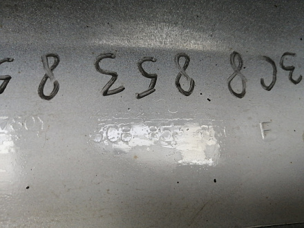 AA034720; Накладка порога правая (3C8 853 856 E) для Volkswagen Passat CC рест. (2012-2017)/БУ; Оригинал; Р1, Мелкий дефект; 