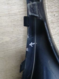 AA046175; Бампер передний; под паркт.; без омыват. (A2058850525) для Mercedes-Benz C-klasse IV (W205) (2014-2018)/БУ; Оригинал; Р1, Мелкий дефект; 